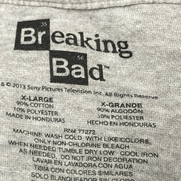 Breaking Bad Los Pollos Hermanos Tee Shirt. Size Extra Large - Picture 12 of 12